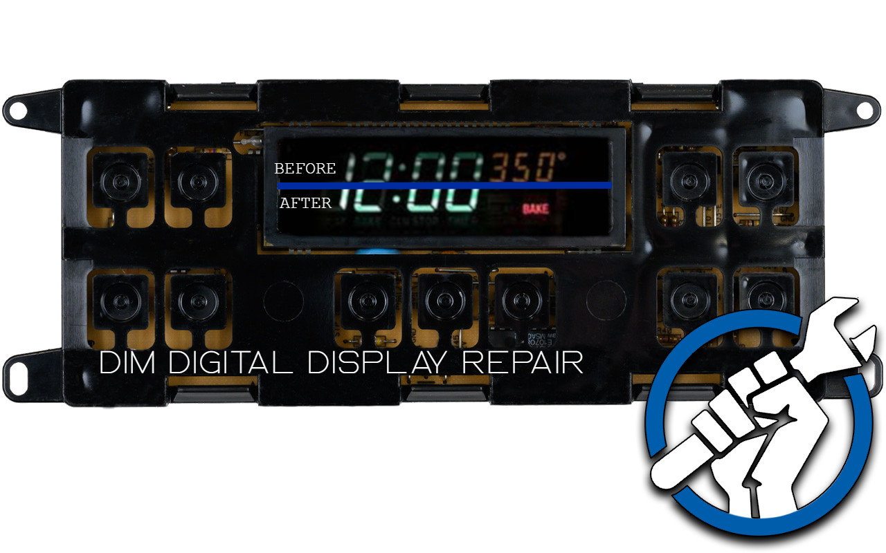 Frigidaire Oven Control Board 316080010 Dim Display Fix + Full Repair Service