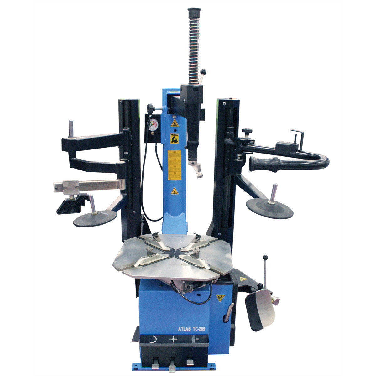 Atlas Automotive Equipment TC289DAA Dual Assist Arm Wheel Clamp Tire Changer w/B