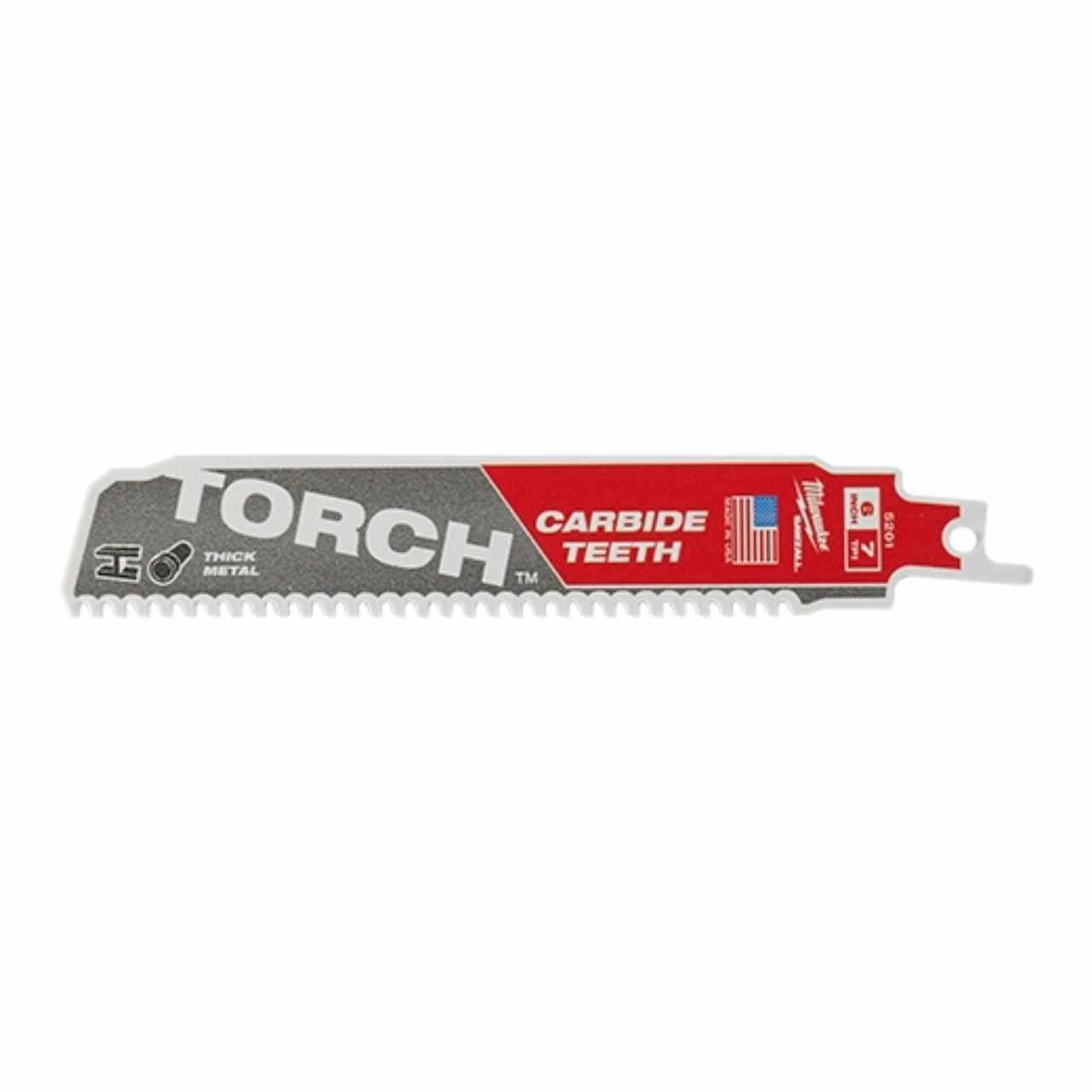 The Torch Carbide Teeth SAWZALL Blade (6 inch 7 TPI)