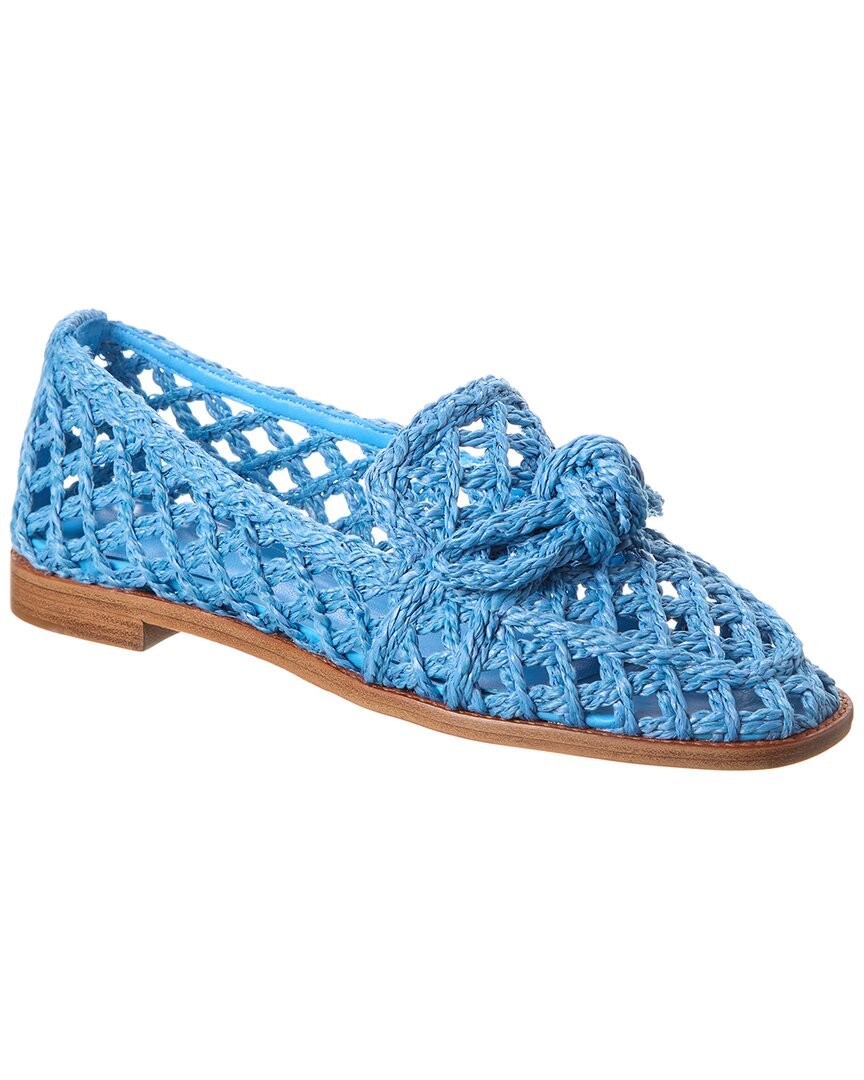 Alexandre Birman Clarita Raffia Flat Women's  36