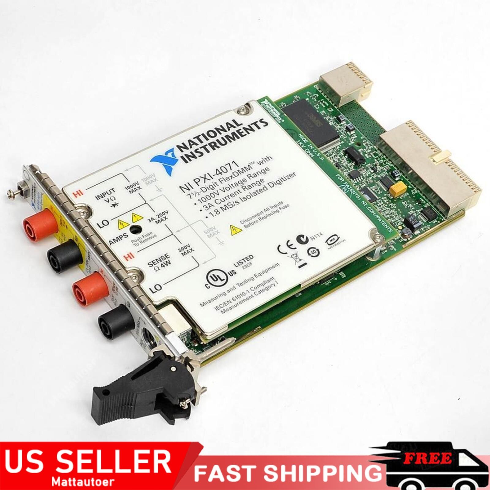 US Free TAX NEW NI PXI-4071 PXI4071 PXI Digital Multimeter.