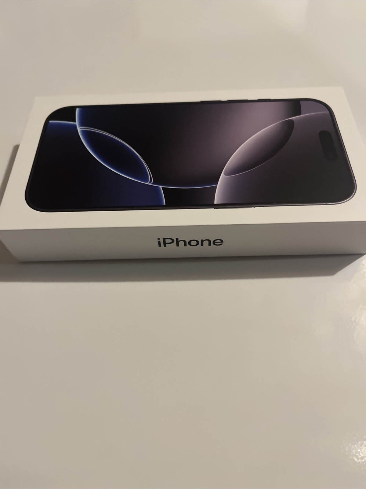 Apple iPhone 16 Pro Black Titanium 256GB - Empty BOX ONLY