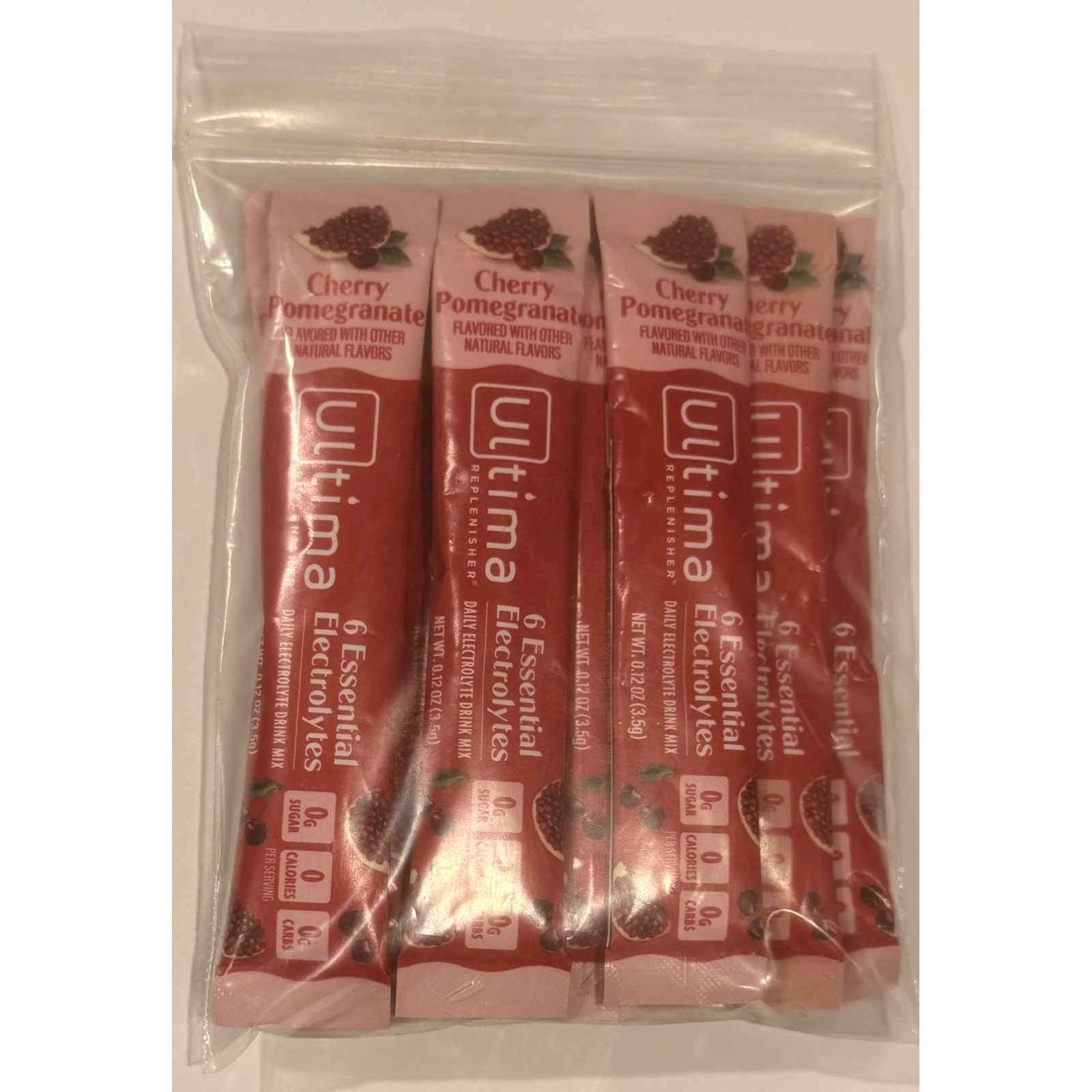 Ultima Electrolytes Powder Packets- 12ct Cherry Pomegranate- Hydration Sticks