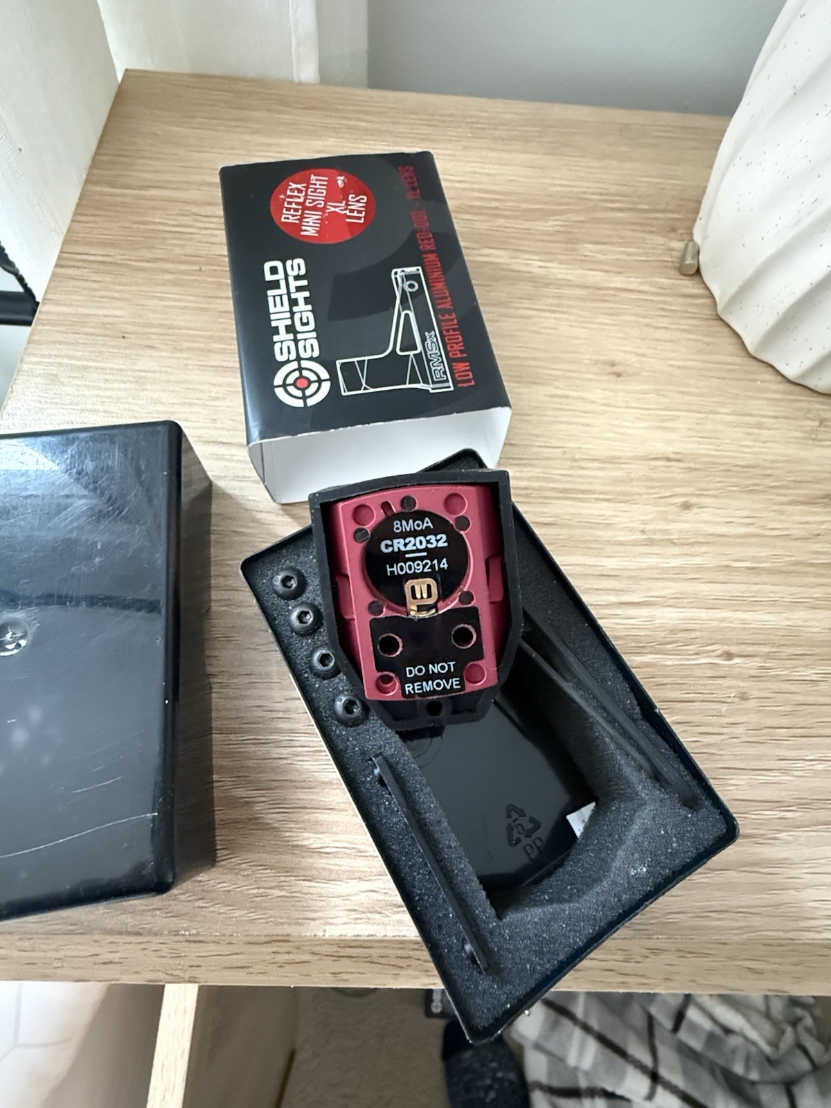 Shield Sights - RMSX Red Dot Sight - 4moa - Bordeaux Red