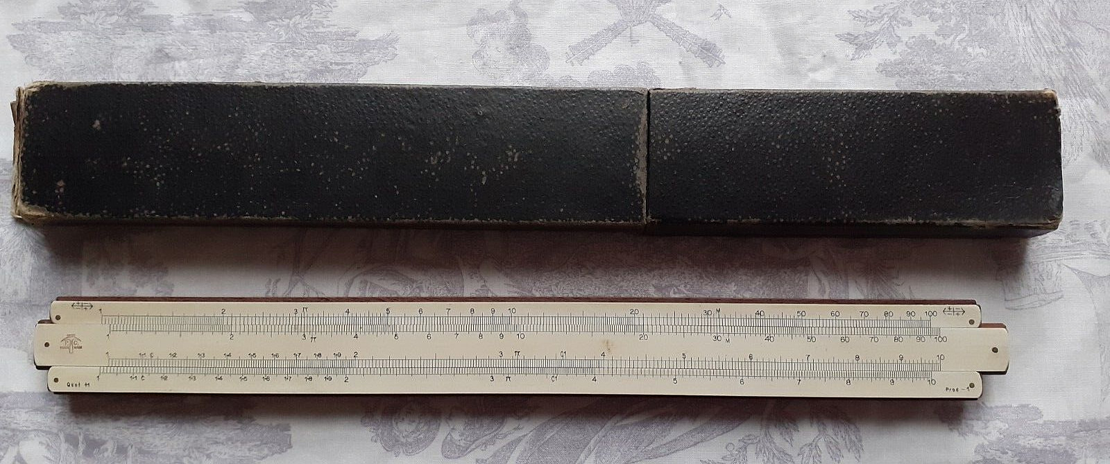 Vintage "P.I.C." Slide Rule ~ In Box.