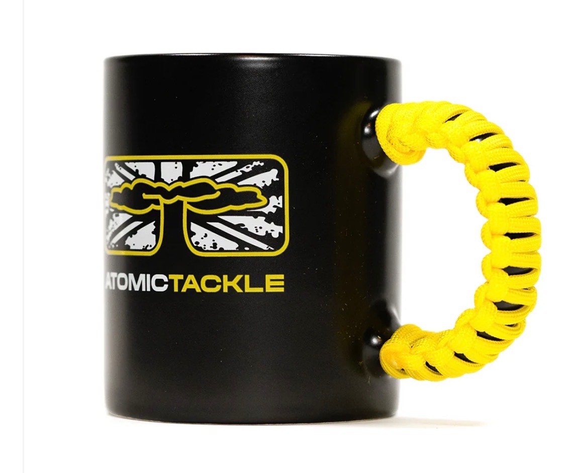 CARP FISHING TACKLE - ATOMIC TACKLE “UNION JACK” 4th EDITION MUG, PARACORD