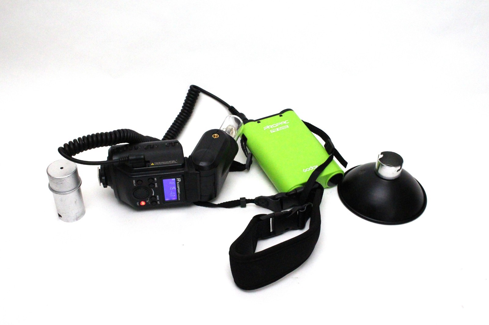 Flashpoint Streak Light 360ws w/Bulb Cover FPLFSL360 Battery, Reflector see pics