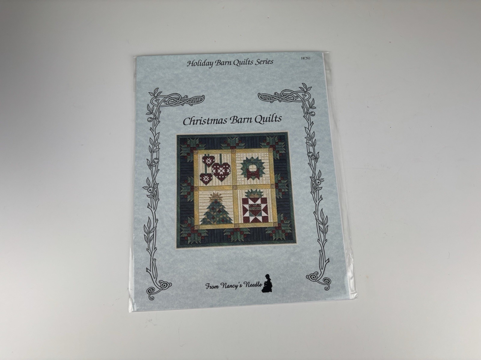 From Nancy’s Needle Christmas Barn Quilts Needlepoint Pattern 1S