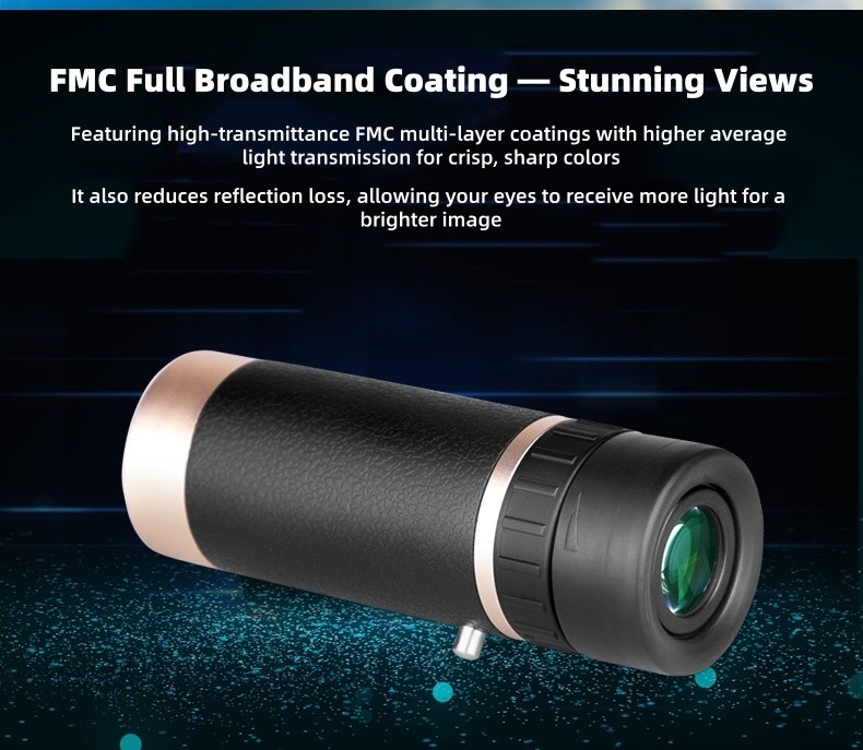 Mini Portable Monocular Telescope 6x21D High Power HD Hiking Compact Scope