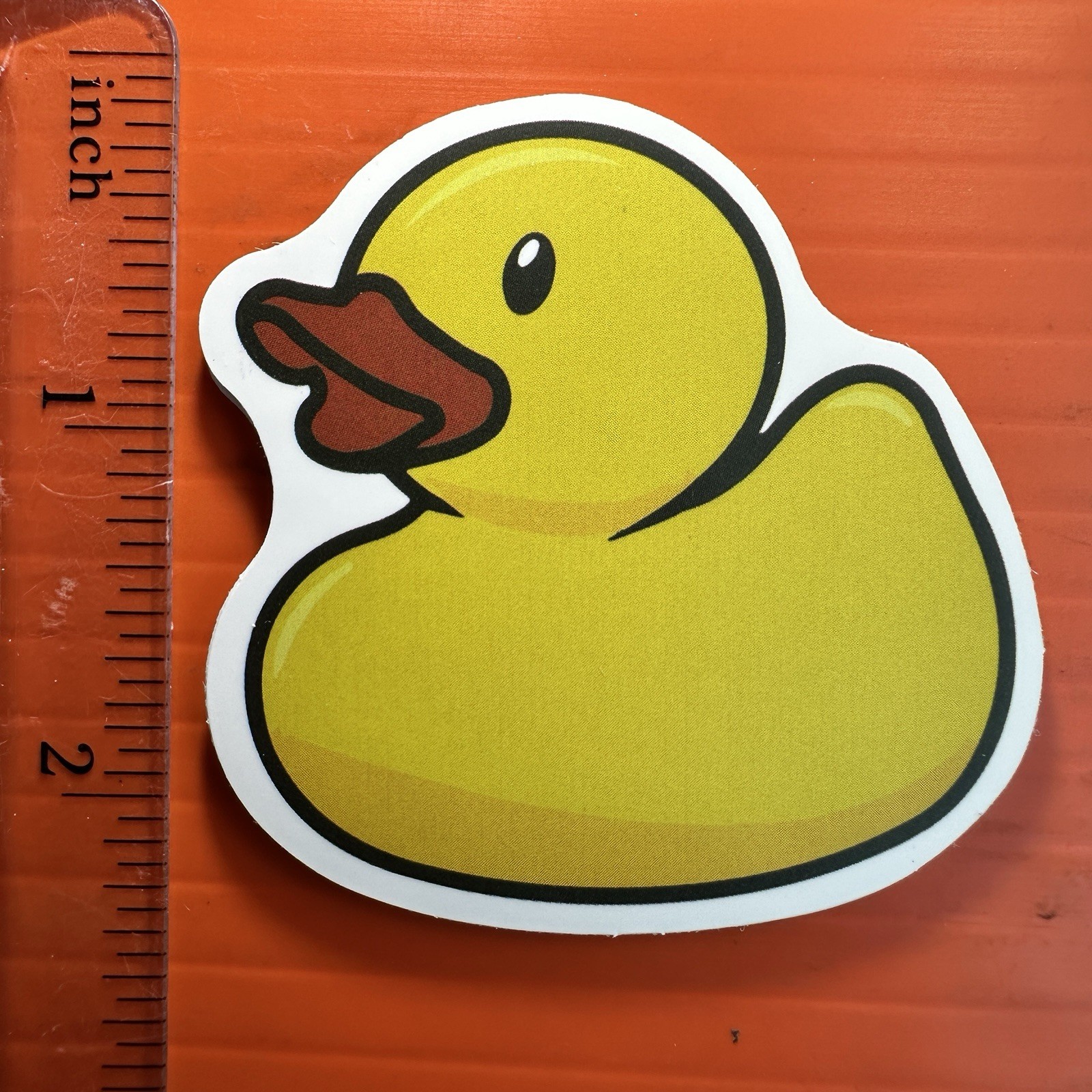 Rubber Duckie Duck Sticker Decal Laptop Funny Jeep