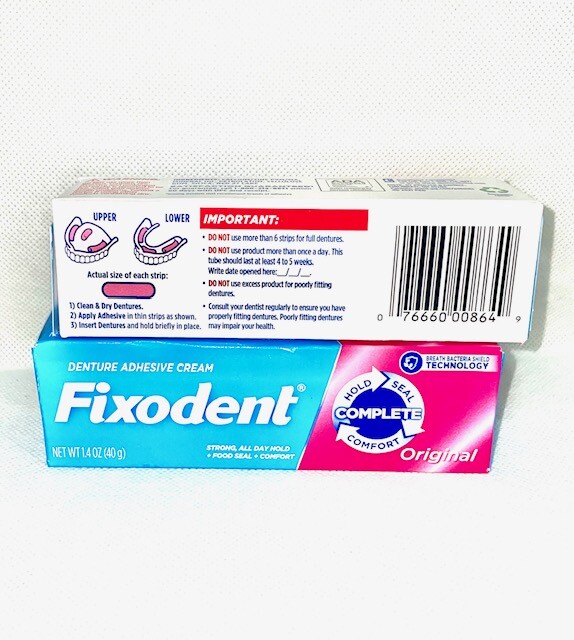 Fixodent Denture Adhesive ( 2 Pack)