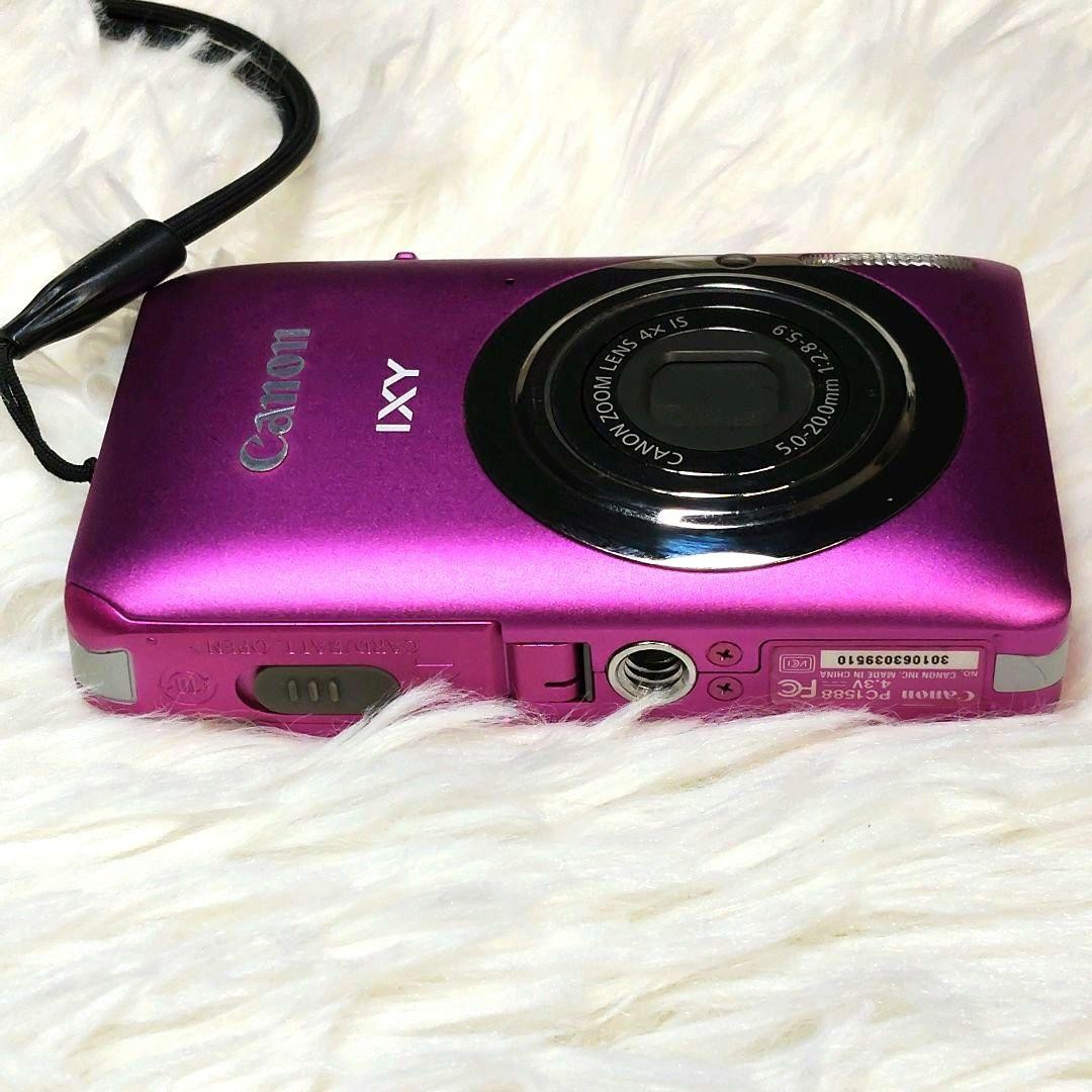 Canon IXY 210F Pink Compact Digital Camera Tested Excellent Condition