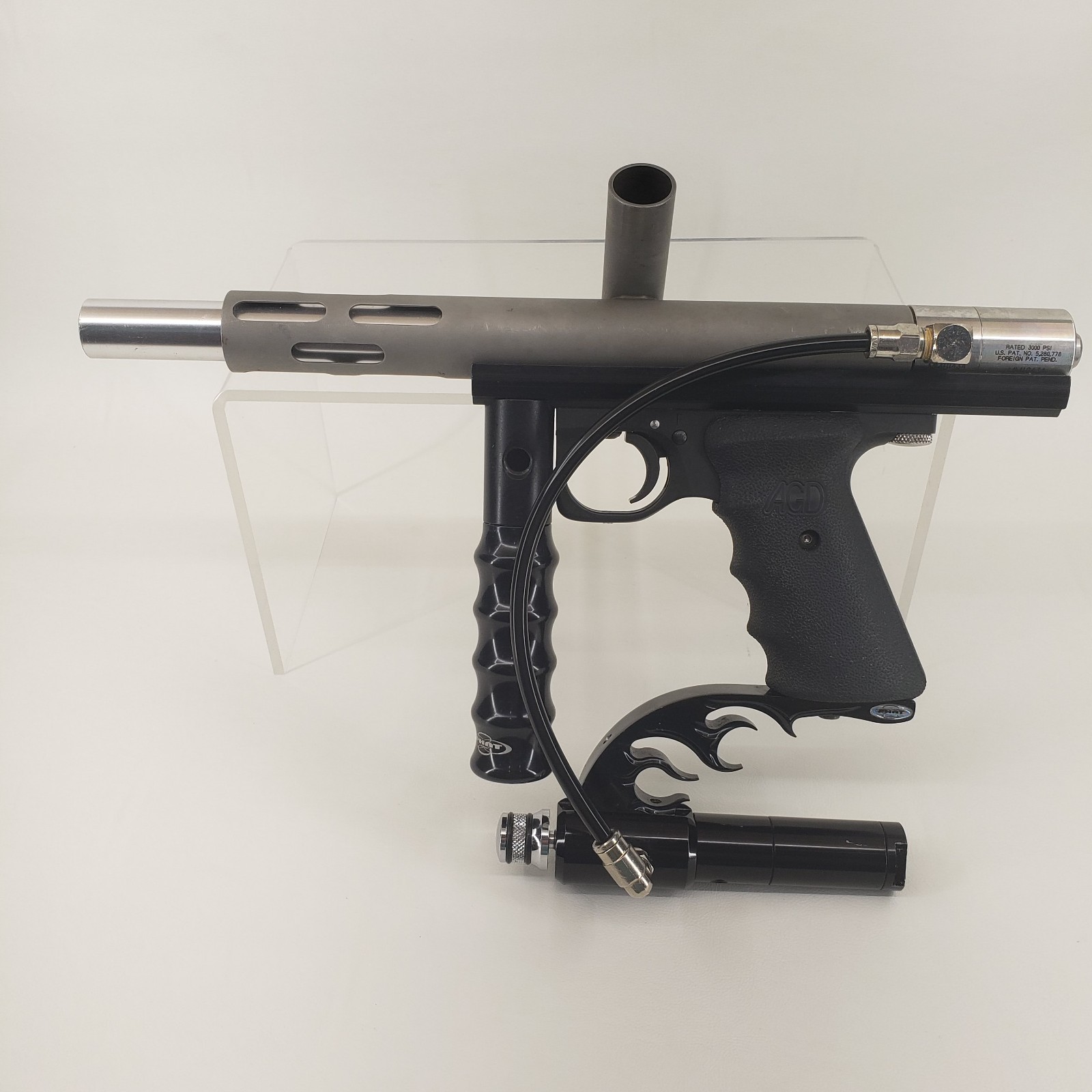 AGD Airgun Designs Minimag Paintball Marker Gun 3000 PSI With PHAT Handle
