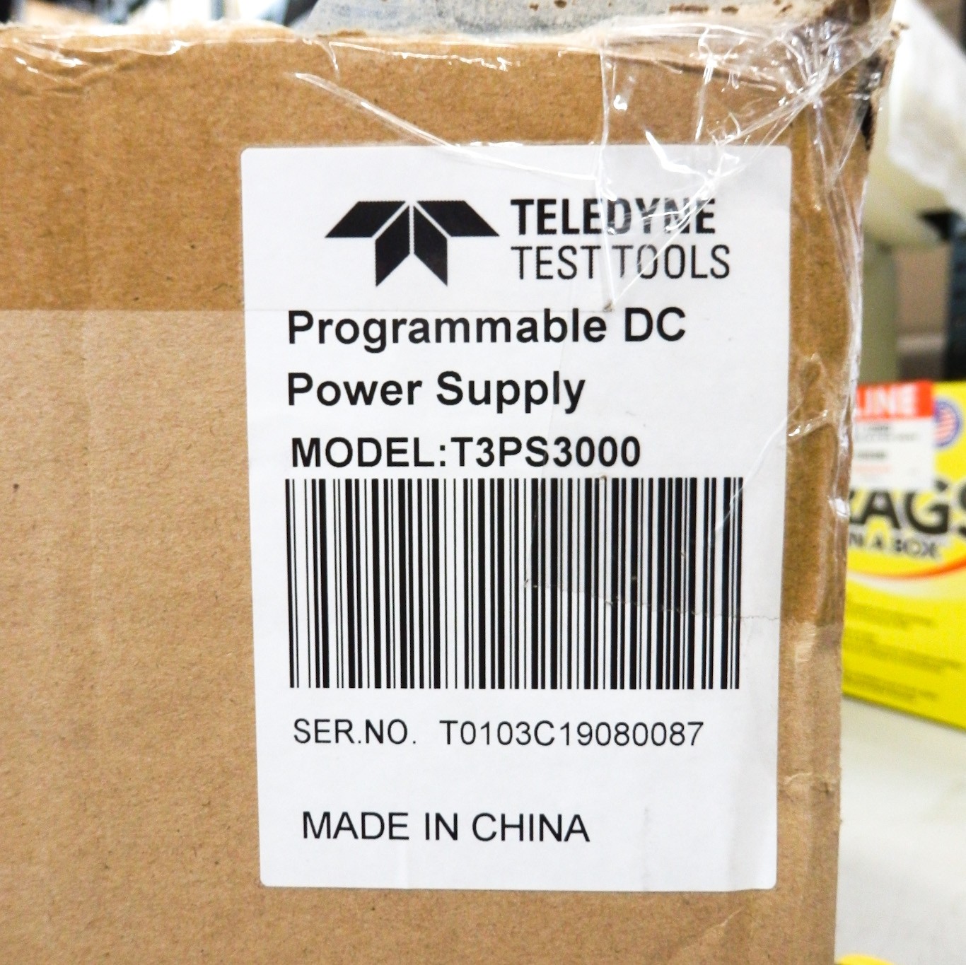 Teledyne LeCroy 4.3" Color Display Programmable DC Power Supply T3PS3000