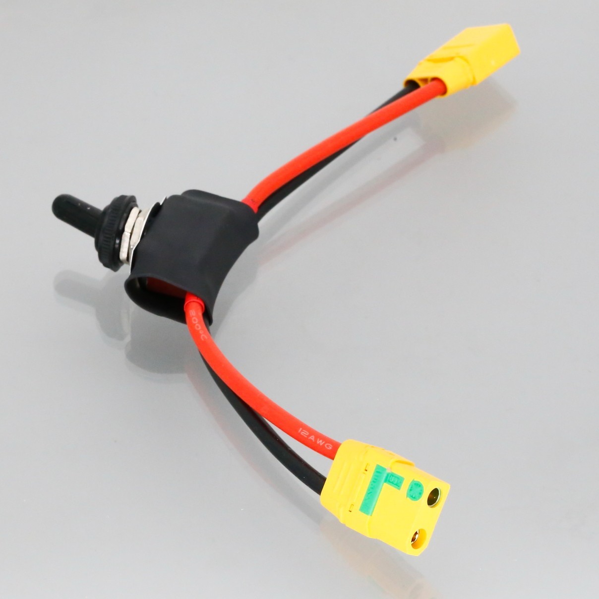 Anti Spark XT90-S Male to Female ESC Battery ON-OFF Rocker Switch 2-Gear RC 32A