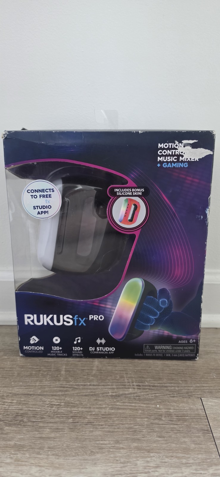RUKUS FX PRO Hand-Held Motion Controlled Music Mixer Gaming Silicone Skin - NEW
