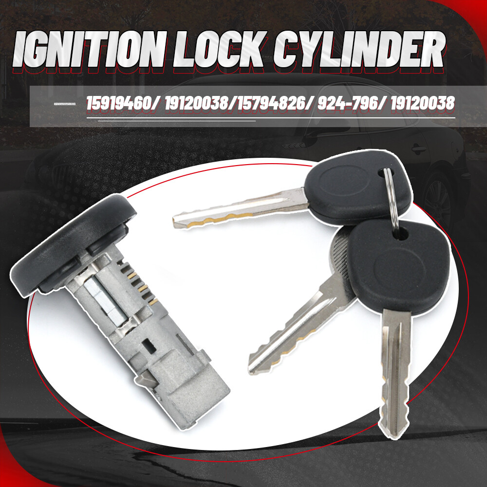 For 2008-2014 GM Ignition Lock Cylinder w/ On-Board Programming 3 Keys 15794826