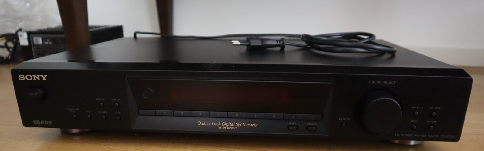Sony ST-SE370 RDS FM-AM Digital Tuner Hi-Fi Radio USED WORKING