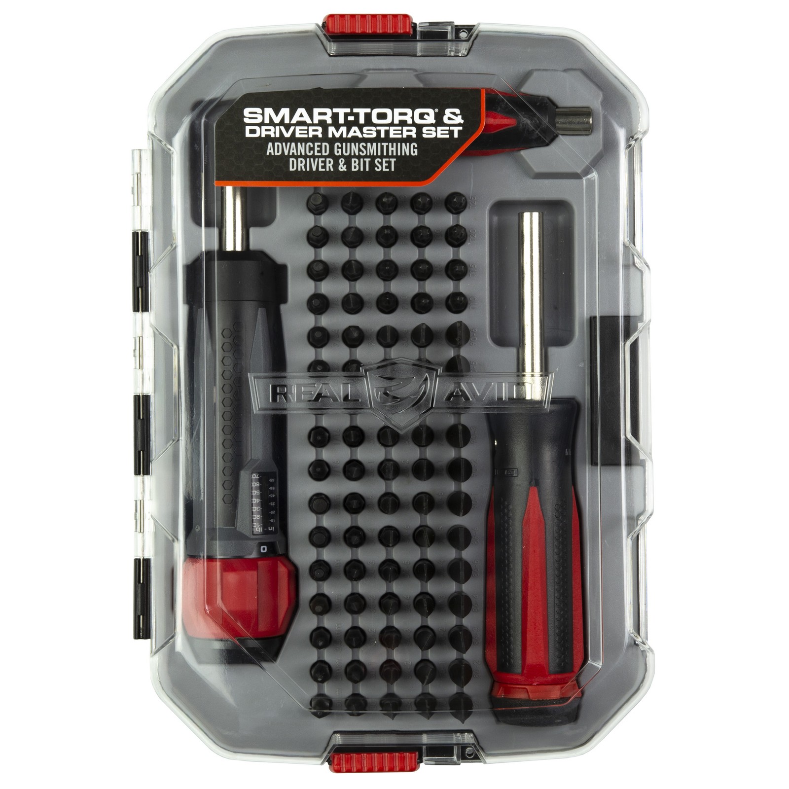 Real Avid Smart Torq & Driver 83-Piece Gunsmithing Screwdriver Set AVSTDMS
