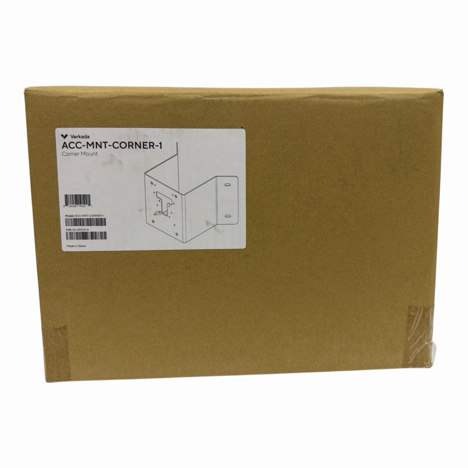 Verkada ACC-MNT-CORNER-1 Corner Mount For Dome/Bullet/Mini Series Fisheye PTZ
