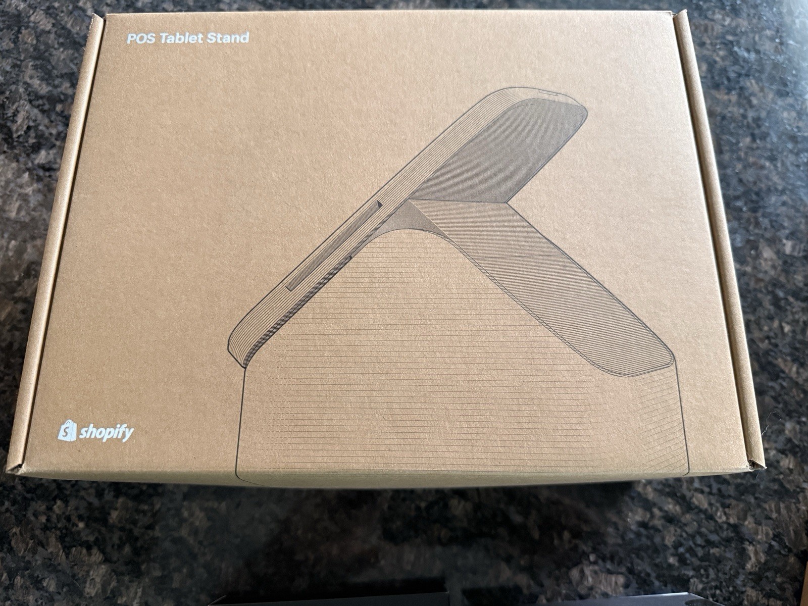 Shopify POS System Stand, Dock, Tap Chip Reader,iPad, Barcode Reader and Dock