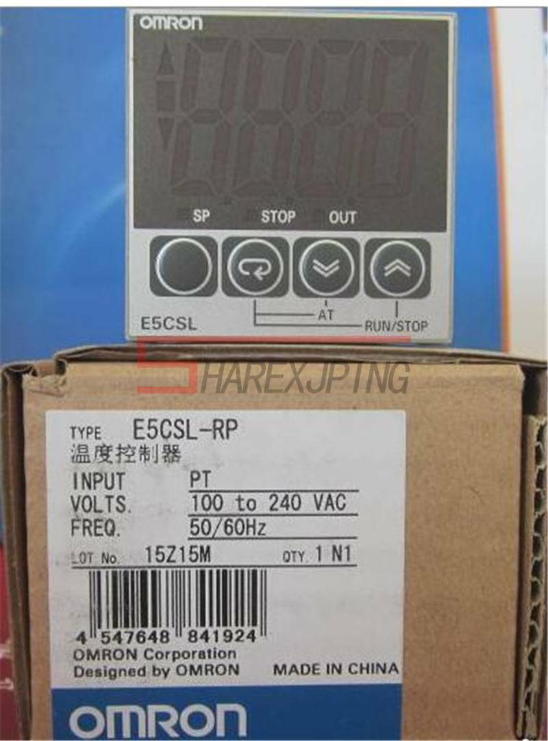 ONE Omron Temperature Controller E5CSL-RP 100-240VAC