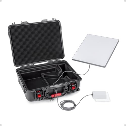 IP67 Waterproof Storage Case for Starlink Mini with Waterproof DC Female