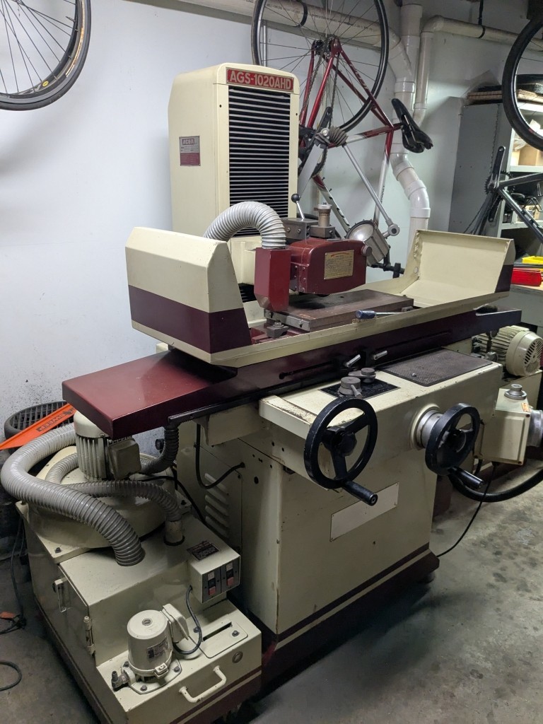 Acer Model: AGS-1020AHD. 3 Axis Automatic Surface Grinder.