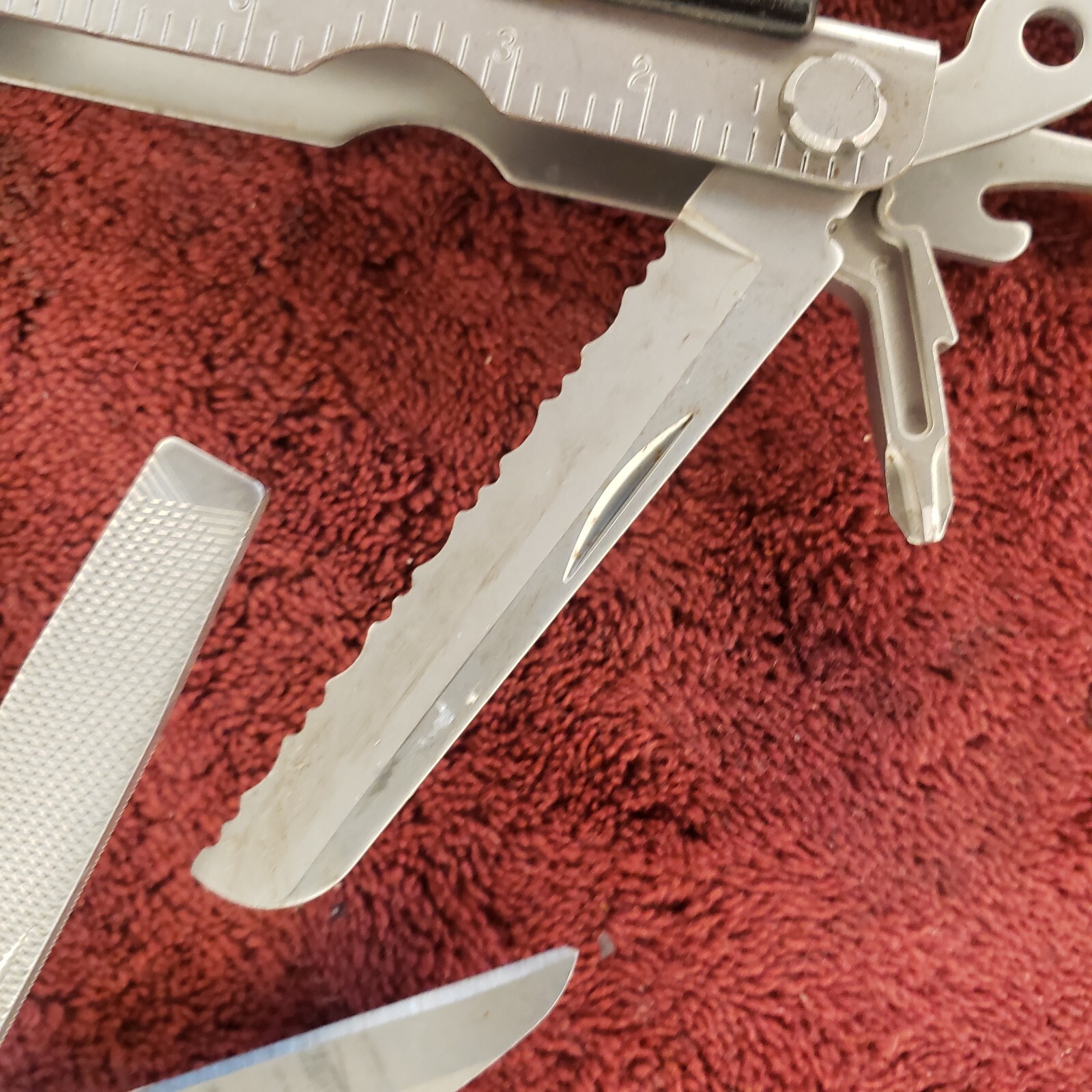 🔪 Lot 2 Gerber Multi Tool MP600 multiplier, drop point blade read