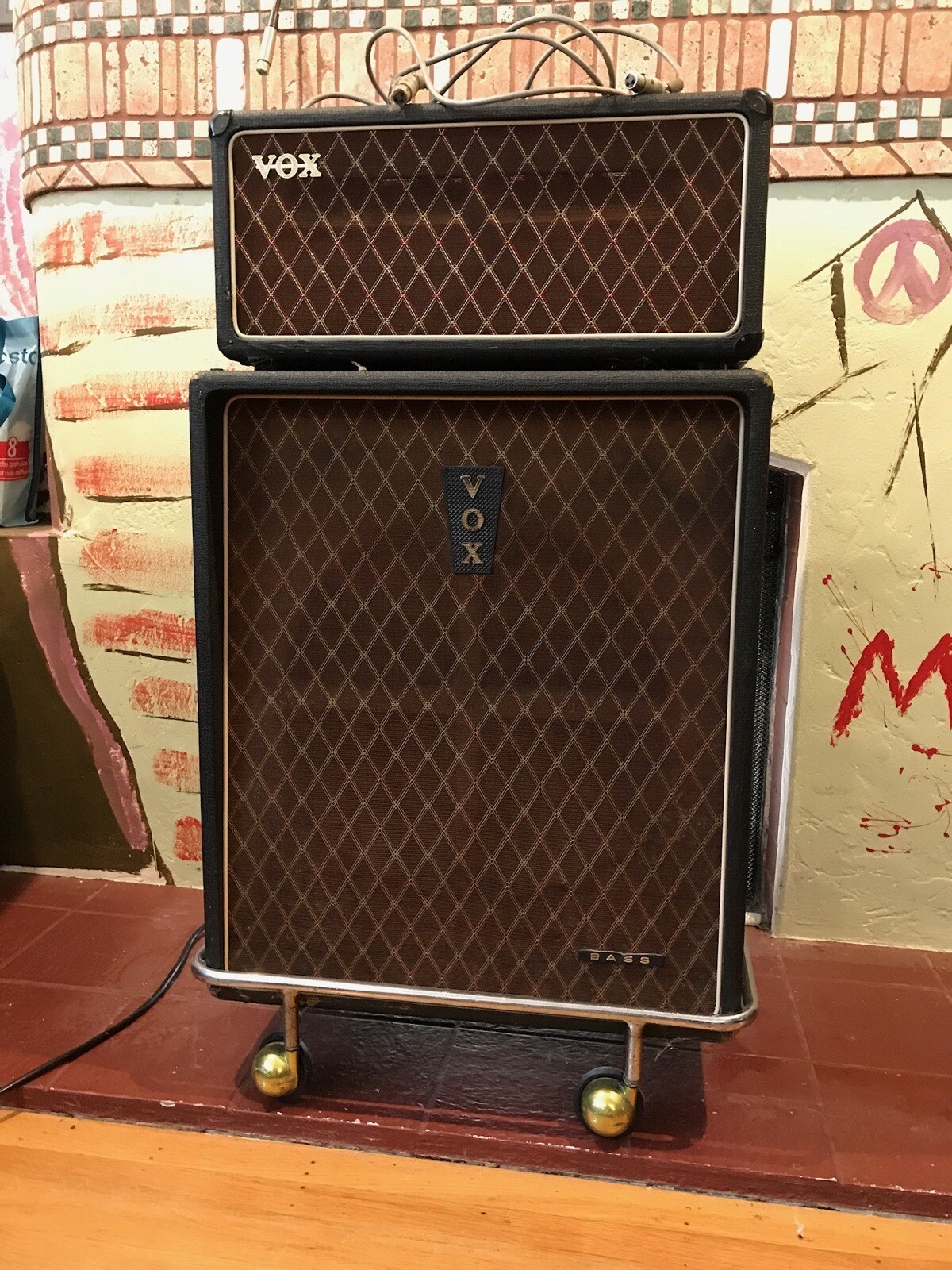 1964 Vox AC50/4 Mk II Early Big Box, Original trolly, Foundation cab And Cover