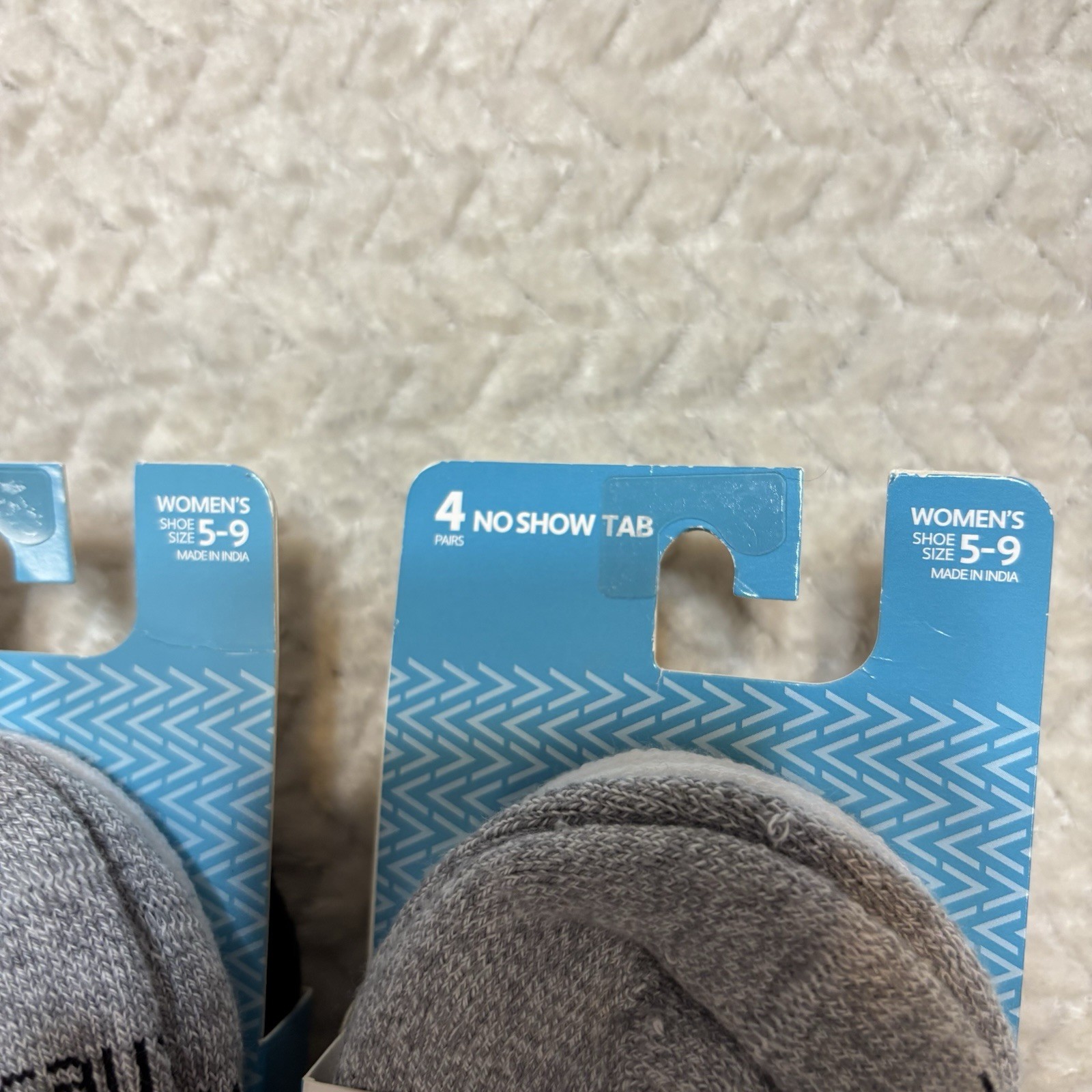 Women’s Hanes Absolute Active No Show Tab Socks 8pr Size 5-9 Multicolor