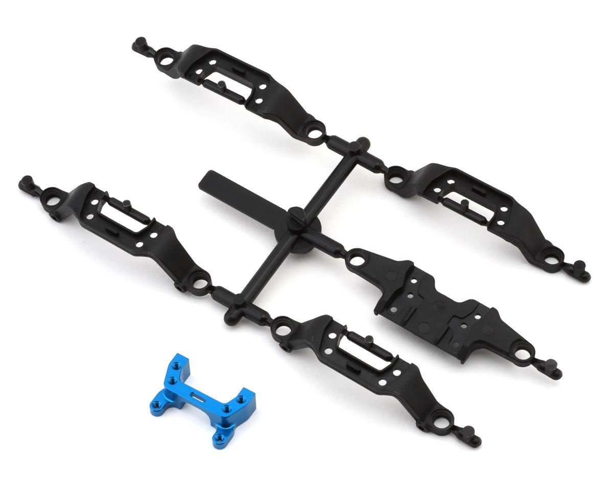 Team Associated RC28R Upper & Lower Front Suspension Arm Set [ASC21634]
