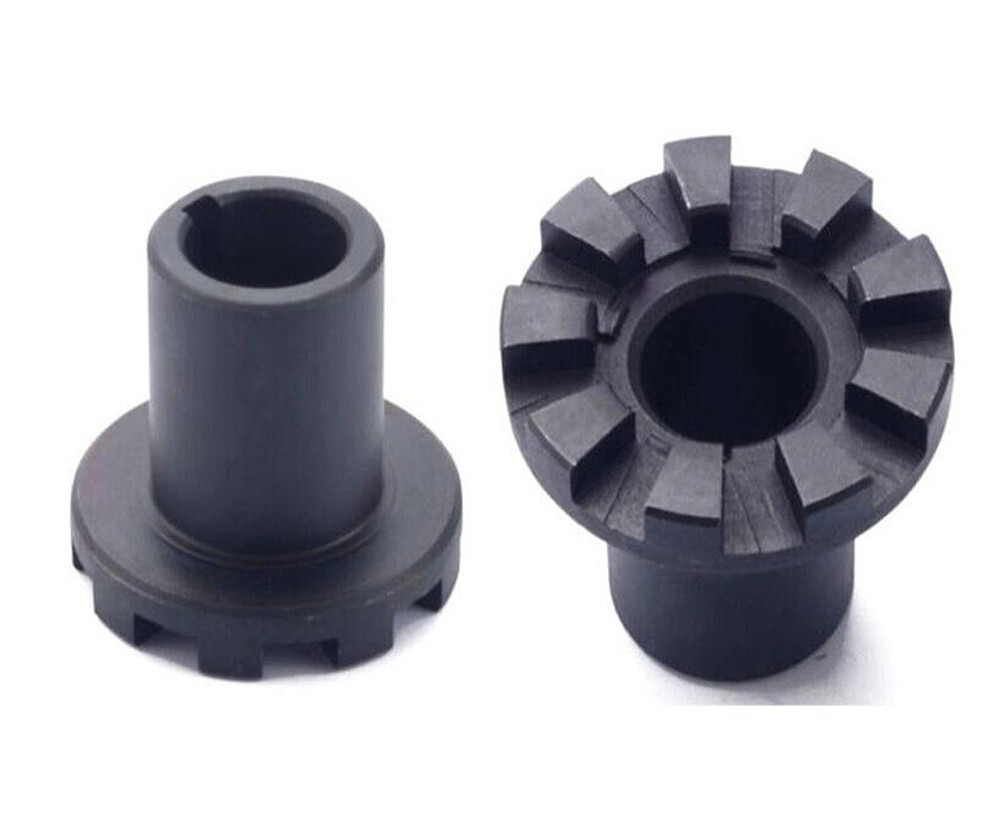 2pcs Milling Machine Cluth Shaft Gear 9 Teeth Insert The CNC Vertical Mill Part