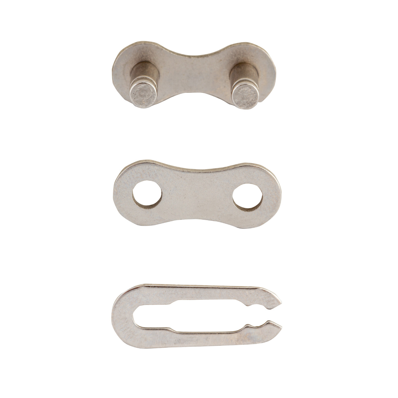 KMC 410H Bicycle Master Link Missing Link 1/2" X 1/8" NICKEL PLATED SILVER CL107