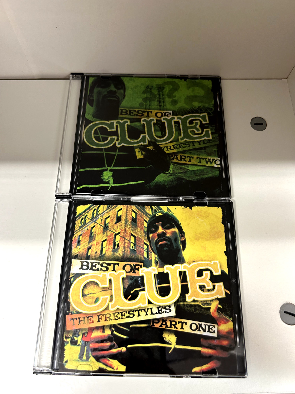 2x Rare DJ CLUE The Best of the Freestyles NYC Promo Mix CD Mixtape Lot