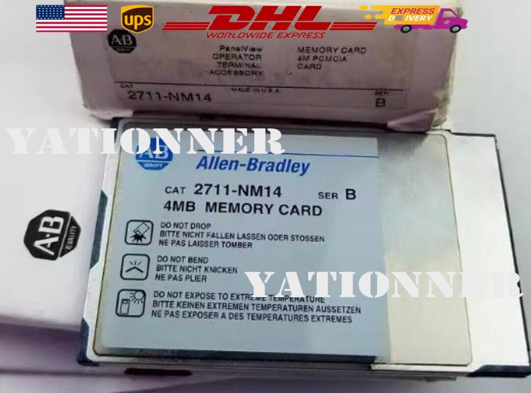 New In Box AB 2711-NM14 4MB Memory Card Free fast shipping 2711NM14