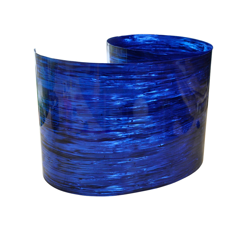 16" x 60" Drum Wrap 0.50mm Musical Instrument Deco Sheet Pearl Blue Oyster