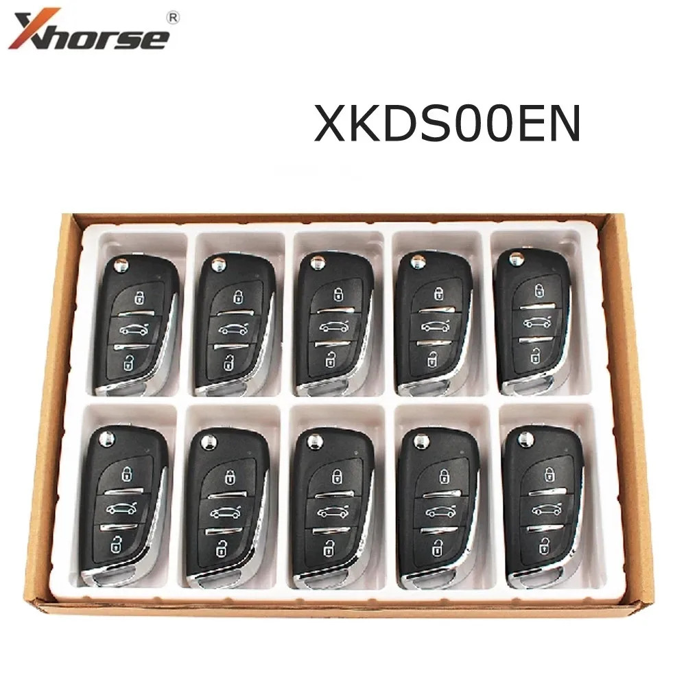 Xhorse XKDS00EN 3 Buttons Flip Remote Xhorse VVDI Remote Wire Remote Key for VVD