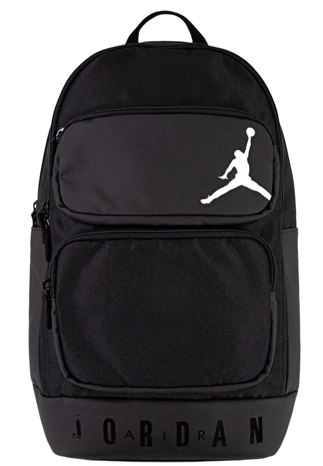 Nike Jordan Essentials Backpack MA0923 School 20" Book Bag Black Jump Man New