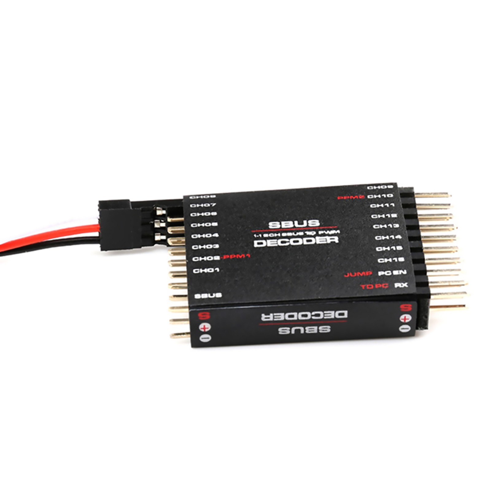 SBUS to PWM / PPM Decoder 16CH Compatible For Futaba For Frsky Transmitter