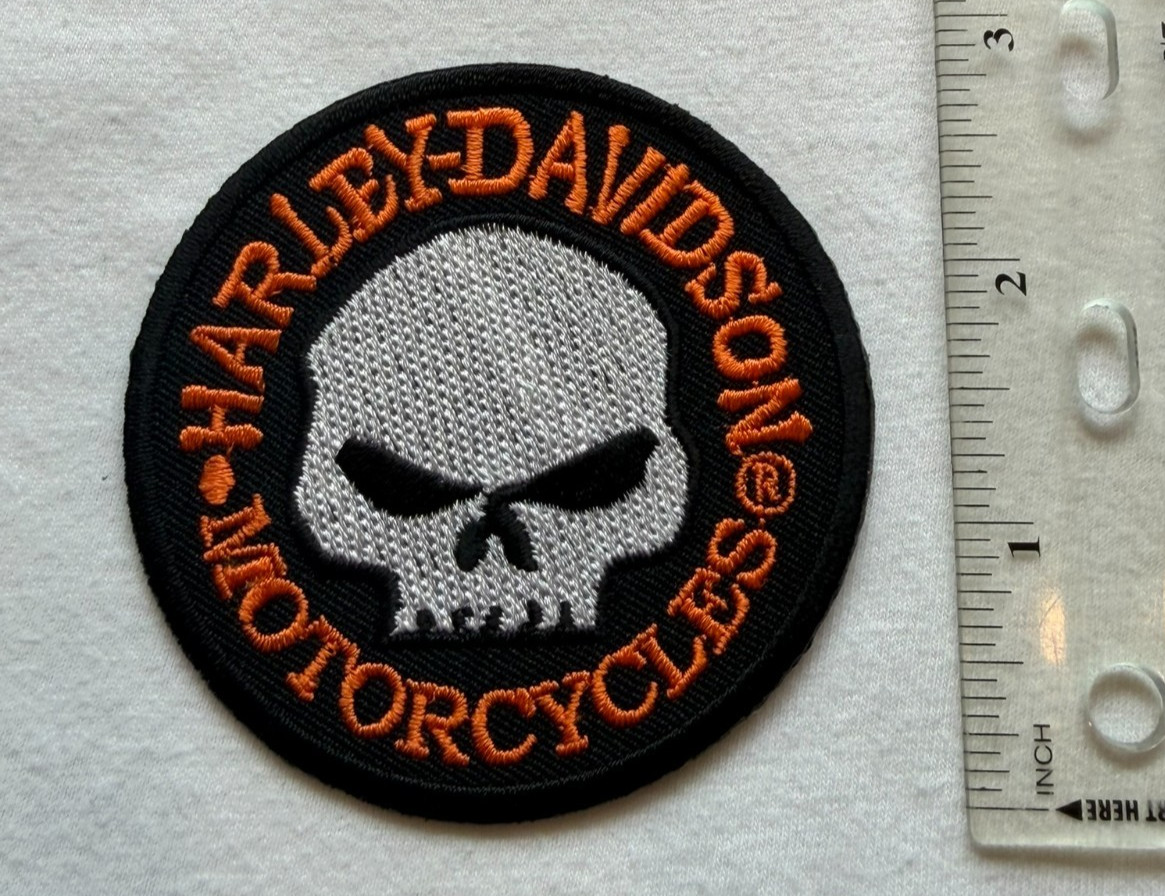 USA - Harley Davidson Embroidered Patch- FREE US Shipping!