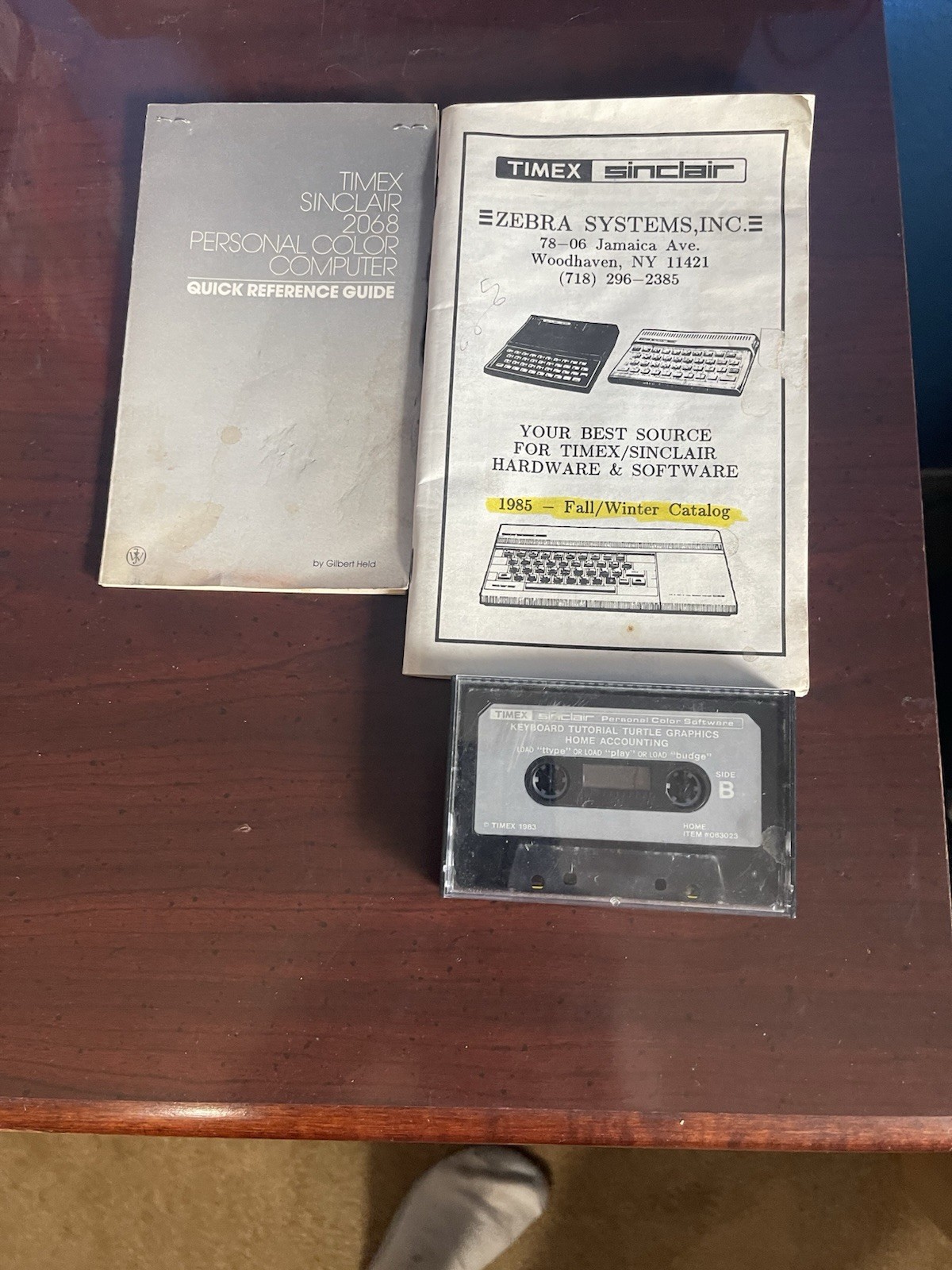 Vintage 1983 Timex Sinclair 2068 Computer, Program Recorder, Printer, & Others