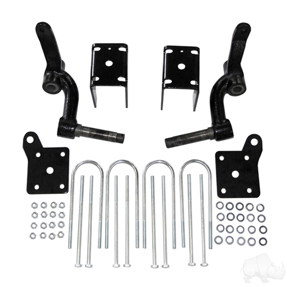 RHOX 6" Drop Spindle Golf Cart Lift Kit for EZGO TXT Gas/Electric 1994-2001.5