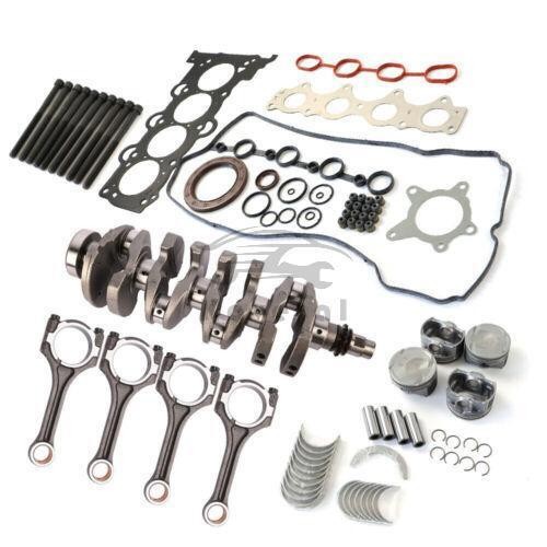 G4FJ 1.6L Engine Piston Gasket Bearing Kit w/ Crankshaft & Rods For Hyundai KIA