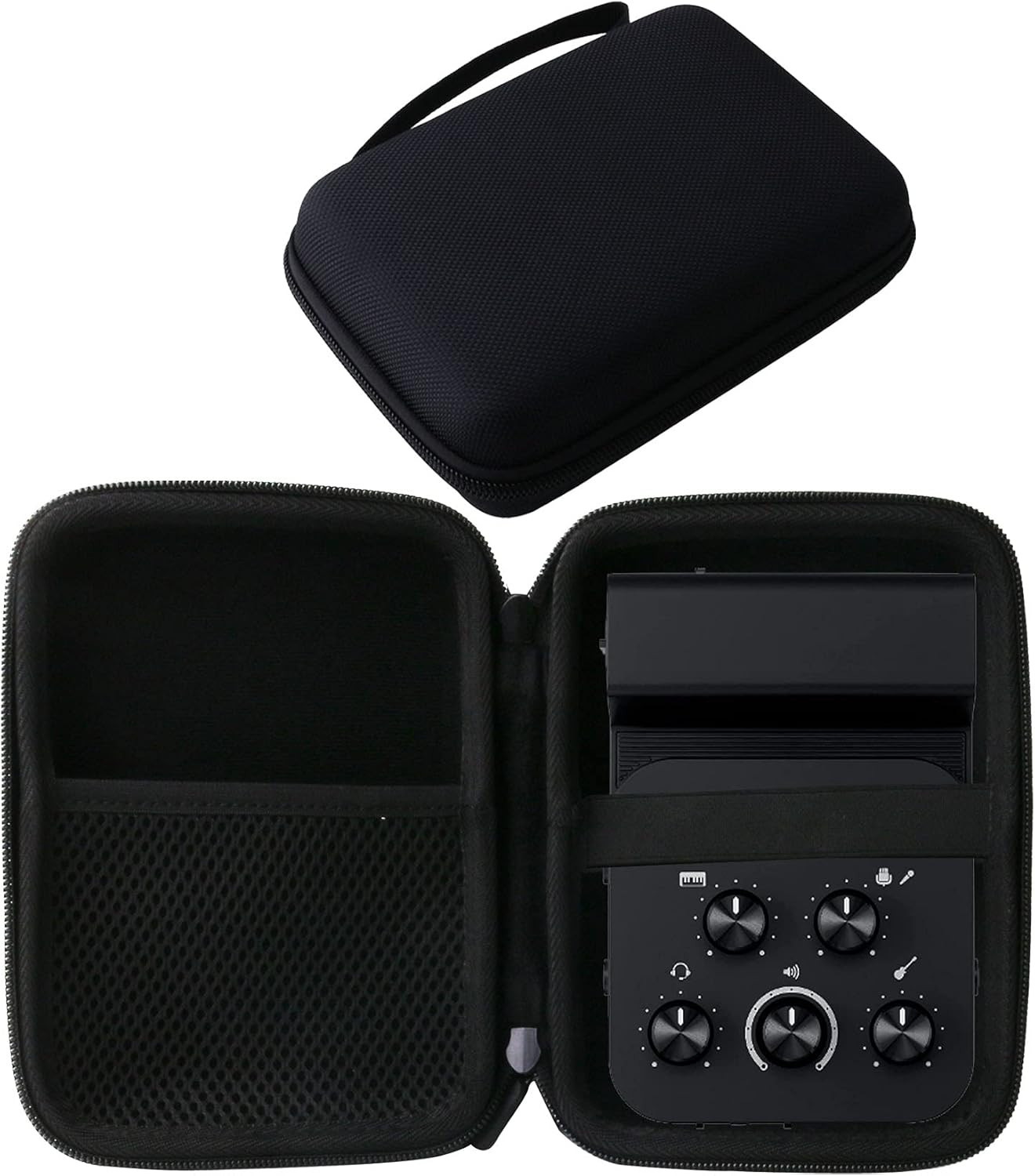 Hard Carrying Case Compatible with Roland GO:MIXER PRO-X Audio Mixer for Smartp