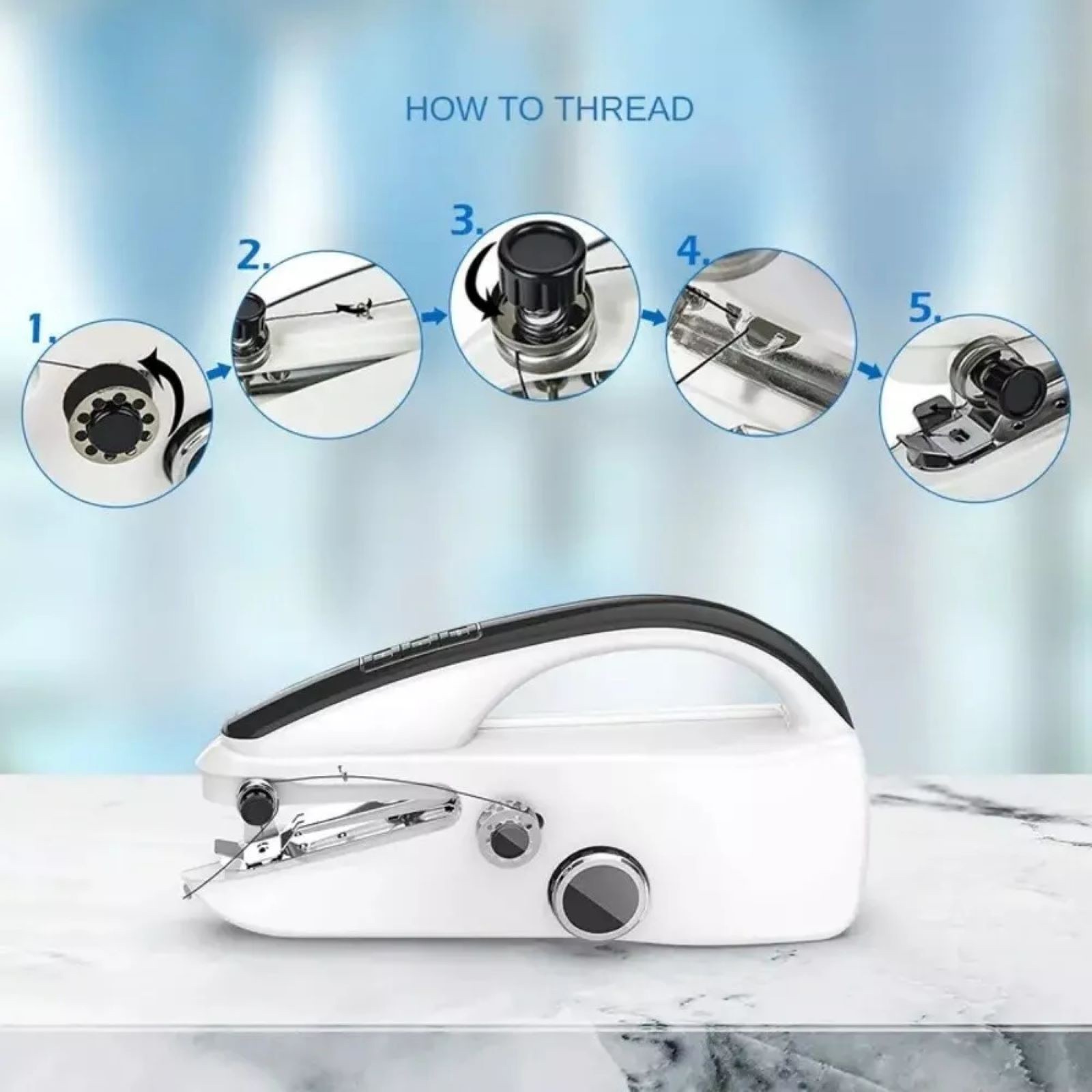 High Quality Sewing Machine Multi-fabric Compatibility Convenient Portability