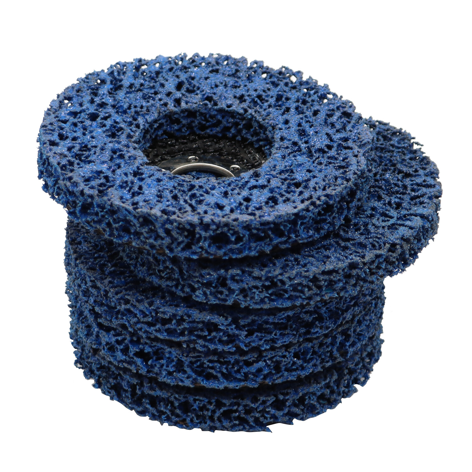 10 Pack 4.5''x7/8" Poly Strip Disc Wheel Angle Grinder Paint Rust Removal Clean