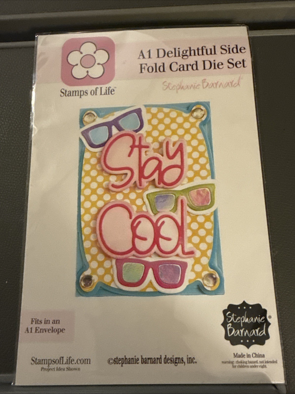 The Stamps Of Life A1 Delightful Side Fold It Card Die Set