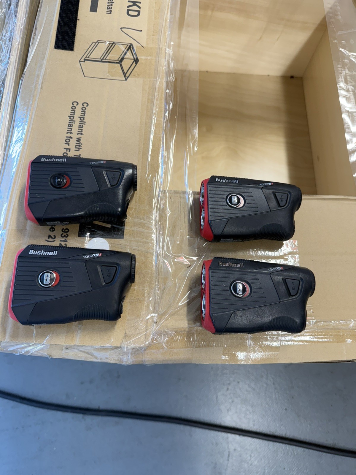 Bushnell Golf Tour V5 Rangefinder - Red/Black