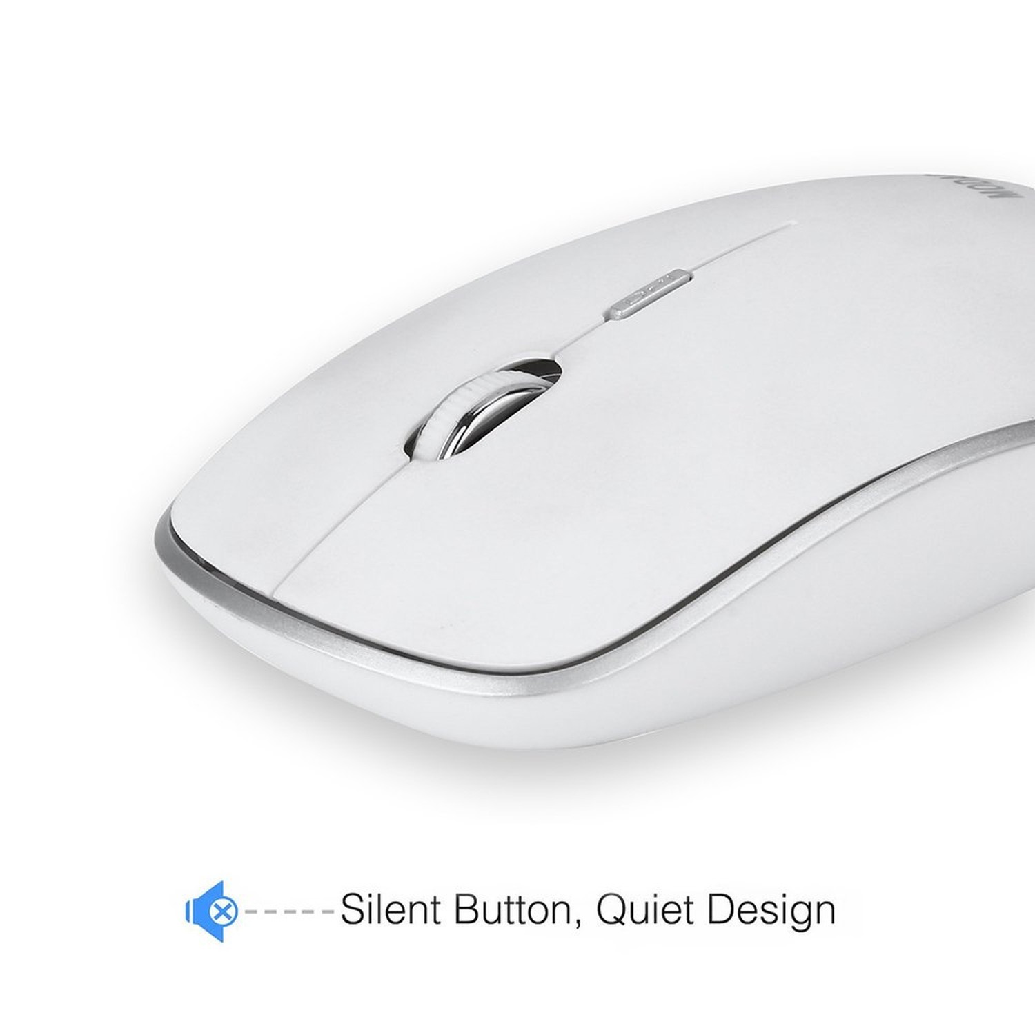 Wireless Keyboard and Mouse Combo with USB C & USB A Receiver-Full Size Type ...